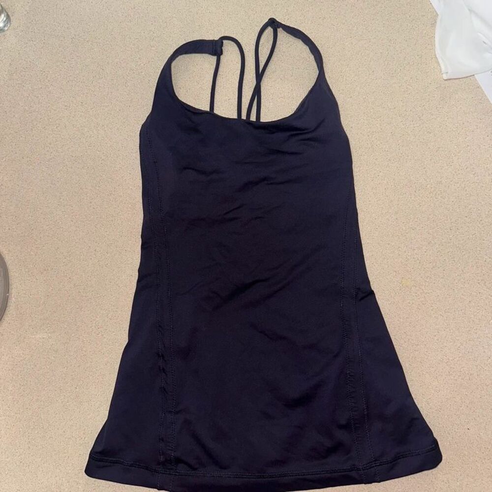 Purple lululemon tank top
